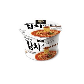 유어스 GS25 오모리 김치찌개 컵라면 150g, 8개