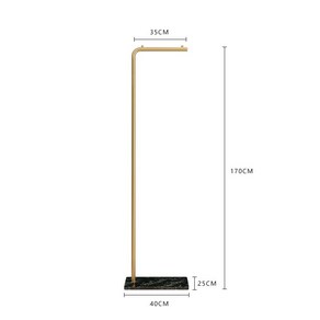 마샤 란티 좁은공간 낮은 미니 행거 이동식 행거옷걸이 매장용 철제 스탠드 옷행거a-240420-1, [골든 싱글로드] 블랙베이스