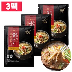 다모아 간편조리 즉석탕 뚝배기불고기 400g x 3팩