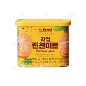 노브랜드 리얼 런천미트, 340g, 1개