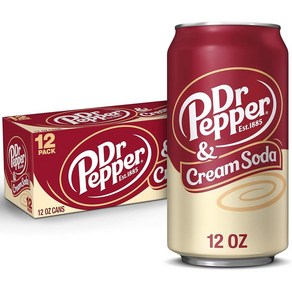 Dr. Pepper 닥터 페퍼 크림 소다