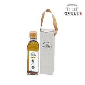 경기방앗간 저온압착방식 방앗간 국산 통깨 진한 참기름 들기름 180ml(국산), 2.국산180 들기름, 1개, 180ml