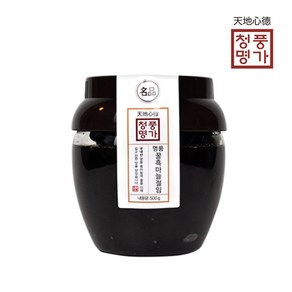 명품 꿀흑마늘절임 500g, 1개