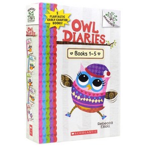 영어원서 아울 다이어리 1-18 Owl Diaies 18권 세트 Scholastic Banches 풀 컬러, 올빼미일기 1~5(5권)