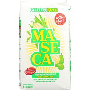 Maseca 글루틴프리 옥수수 가루 2KG, 1개