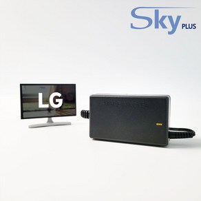 LG 엘지 모니터 어댑터 ADS-40FSG-19 19V1.3A 하늘컴플러스 SKYPLUS 대한민국 KC인증(전원포함)