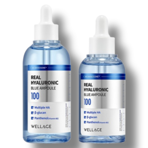 웰라쥬 리얼 히알루로닉 블루100 앰플 250g, 160ml, 1개