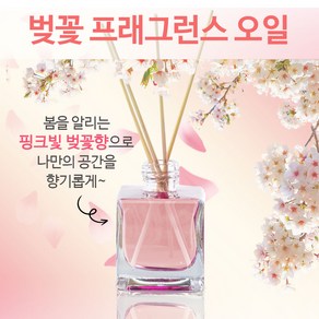 천연사랑 벚꽃 프래그런스 오일(Chey Blossom Fagance oil) - 벚꽃향기오일, 1개, 50ml