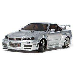 타미야 RC 1/10 드리프트 [58605] R34 GT-R Z-TUNE TT-02D, 1개