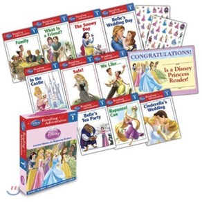 Reading Adventues Disney Pincess Level 1 Boxed Set, Disney Pess