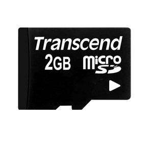 트랜센드 micoSD 2GB 마이크로SD, 1개