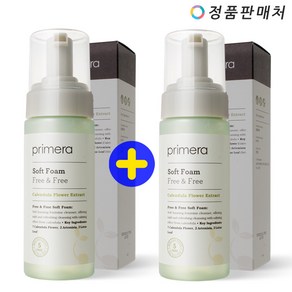 (1+1) 프리메라 후리 앤 후리 소프트 폼 (여성청결제) 150ml X 2개