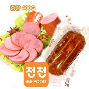 한국젲보 중국식 연훈 뚱보소시지 400g 연훈맛 로하 소시지, 1개