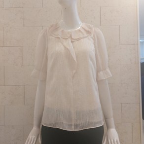 프로그램 여름신상 가성비짱 홀장식카라블라우스 P222B049 뉴코아 울산 성남