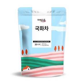 차예마을 국내산 국화차 30티백.., 1개, 30개입, 0.6g