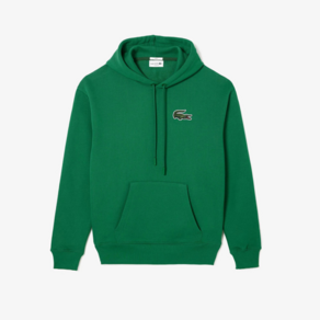 매장정품 라코스테 LACOSTE 유니 루즈핏 오가닉 코튼 후드 SH6404-CNQ 그린 1499107