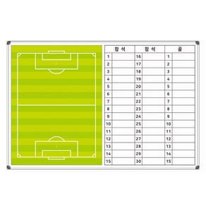 칠판나라 축구 작전판 900x600 스포츠 동호회 축구 칠판 주문제작 화이트보드 제작 도안칠판