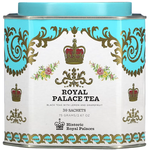 하니앤손스 Royal palace tea 레몬과 자몽을 함유한 블랙 티 30 주머니 2.67 oz (75 g), 75g, 1개