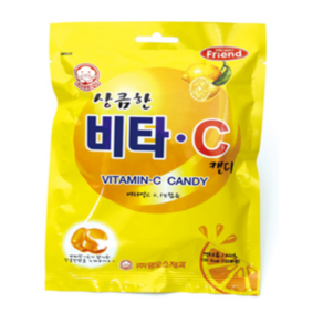 비타C캔디 비타민사탕 맘모스사탕, 80g, 5개