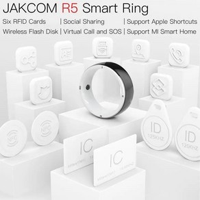 JAKCOM R5 스마트 링 RFID 카드 6 개 센서 현대 웨어러블 장치 NFC 착용 IOS 안드로이드 스마트폰용 신제품