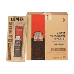 정관장 에브리타임 밸런스핏 홍삼정 140ml(10mlX14포) 선물포장아님, 140ml, 1개