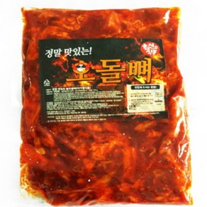 화진 양념 오돌뼈 볶음 오돌갈비 밀키트 370g, 매운맛, 1개