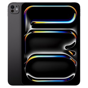Apple 정품 2024 아이패드 프로 11 M4칩 스탠다드 글래스, 스페이스블랙, 512GB, Wi-Fi+Cellular
