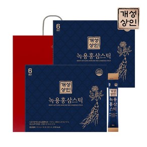 개성상인 녹용 홍삼 스틱 30개입 + 쇼핑백, 300ml, 2세트