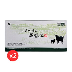 내몸에좋은 흑염소 진 골드 80ml x 30포, 60개