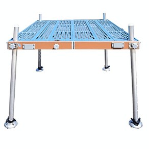 BM 접이식 전투 좌대 민물 바다 갯바위 낚시 발판 중좌대 1M X 1.2M, 1.1m
