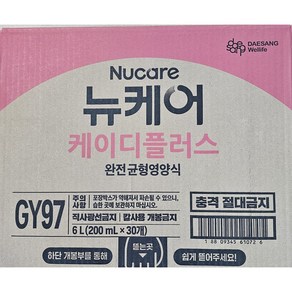 비타하우스 뉴케어 케이디플러스 200ml x 30캔, 30개