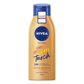 [독일직구] Nivea 니베아 썬 터치 바디 로션 400ml SUN TOUCH BODY LOTION 400ml, 1개