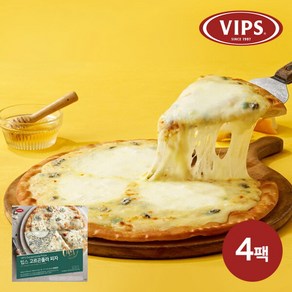 [빕스] 고르곤졸라 피자 400g 4팩, 4개