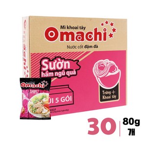 베트남 라면 Omachi 오마치 돼지고기 라면, 30개