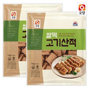 사조오양 쌀떡고기산적-1kg, 6개, 1kg