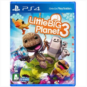 [플레이용 B급 중고품] 플스4 PS4 리틀빅플래닛3 정식발매 한글판 플레이스테이션4 PLAYSTATION4