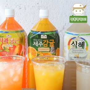 북안동농협 달달한 음료3종세트(사과당근주스3+감귤주스3+식혜3), 3개, 2L