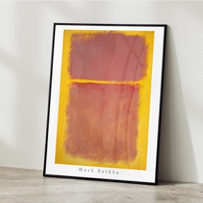 마크로스코 그림 액자 명화 인테리어 포스터 추상화 Mak Rothko 04, A4 사이즈(210x297mm), A4포스터만 구매