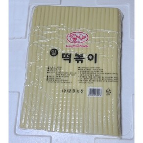 떡볶이 밀떡볶이 별대 판떡볶이 3.6kg 밀가루 떡볶이 강원농산 분식재료, 1개