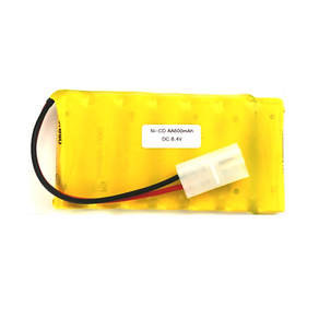 포레소 8.4V AA 600mAh KET KEP 타미야 니카드 Ni-CD 수신기 오프로드 몬스터 트럭 RC RC카 배터리 탱크 RC카 건전지 충전지 충전팩 배터리팩, 1개