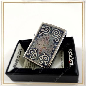 정품 지포라이터 48592 LOTUS FLOWER DESIGN 지포 라이타 zippo 지프라이터 지퍼라이터