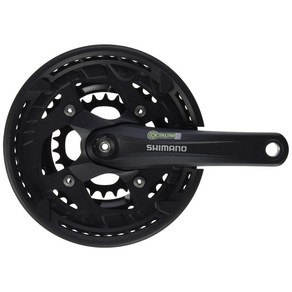 SHIMANO (SHIMANO) 옥타 링크 9 스피드 48X36X26T 체인 가드 첨부 블랙 170mm FC-T4010, 1개