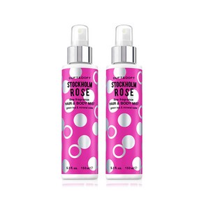 더프트앤도프트 파인 프라그란스 헤어앤바디미스트 스톡홀름로즈, 150ml, 2개