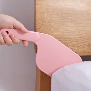 시트 정리기 매트리스 리프터 침대 주걱 이불 패드 도구, 핑크