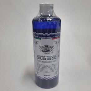 Societa italo 로버츠 장미수 이태리 로즈워터 아쿠아 알레로제 토닉 400ml, 1개, 로버츠 장미수 400ml 1개+공병(50ml)