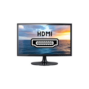 20인치 HDMI 와이드 슬림형 모니터, 중소기업