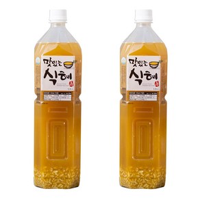 맛있는 호박식혜 1.5L x 2개입 무방부제, 2개