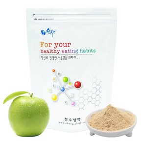 국산 풋사과분말 300g 600g(300gx2) 풋사과차 가루, 1개