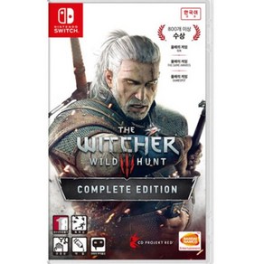 [중고] [스위치] 더 위쳐3 와일드 헌트 컴플리트 에디션 (한글판) THE WITCHER 3 정식발매 닌텐도 정품칩 NS SWITCH