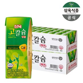 삼육 고칼슘 두유 190ml